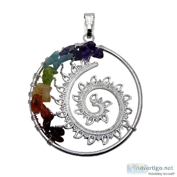 Satyamani Master Reiki chakra Pendant 45 mm