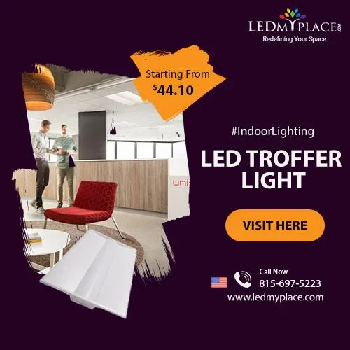 Order Now (LED Troffer Lights) At The Best Price