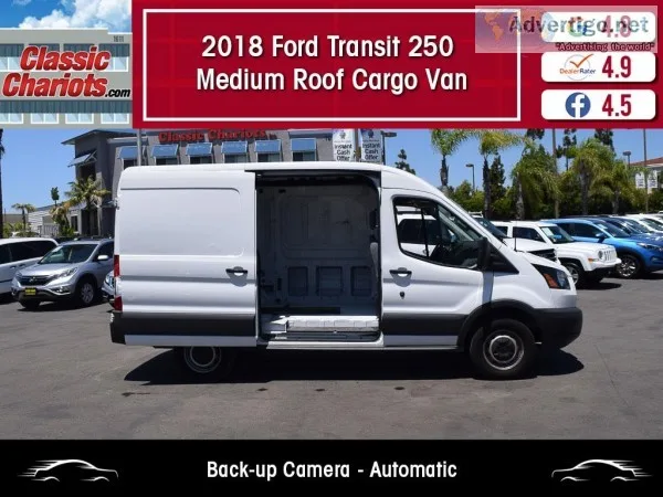 Used 2018 FORD TRANSIT VAN 250 for Sale in San Diego - 20179r
