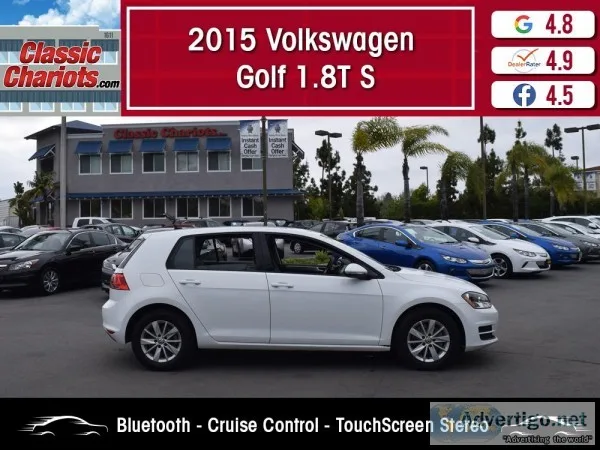 Used 2015 Volkswagen Golf 1.8T S for Sale in San Diego - 19680