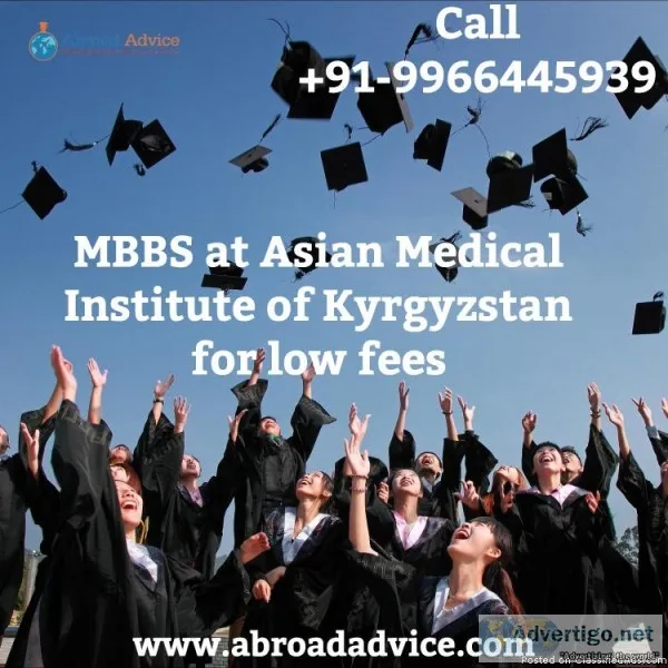 MBBS at Asian Medical Institute of Kyrgyzstan for low fees