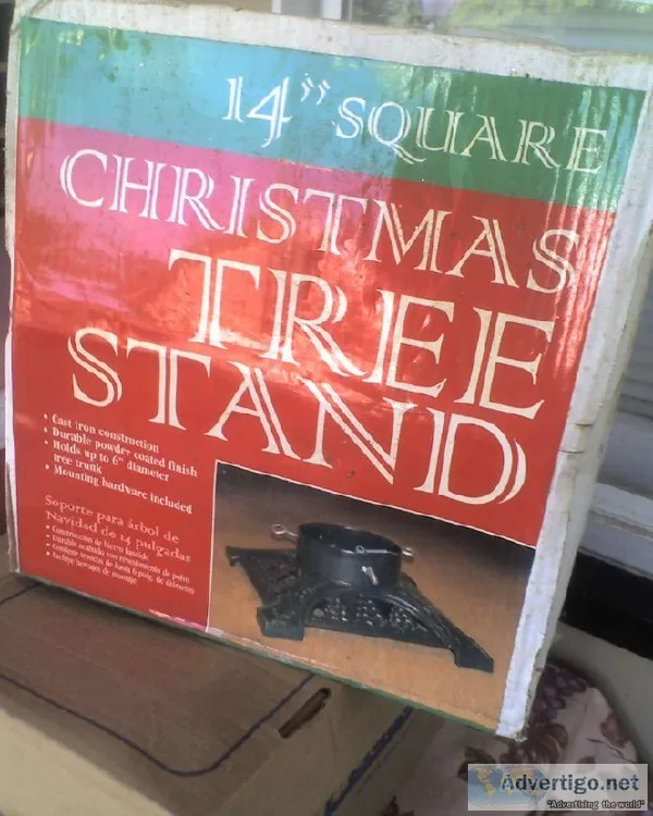 Christmas Tree stand - cast iron - NEW - 20 - Eatontownshore are