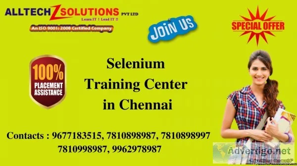 Best Selenium Training in Chennai