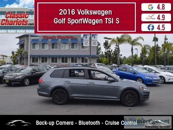 Used 2016 Volkswagen Golf SportWagen TSI S for Sale in San Diego