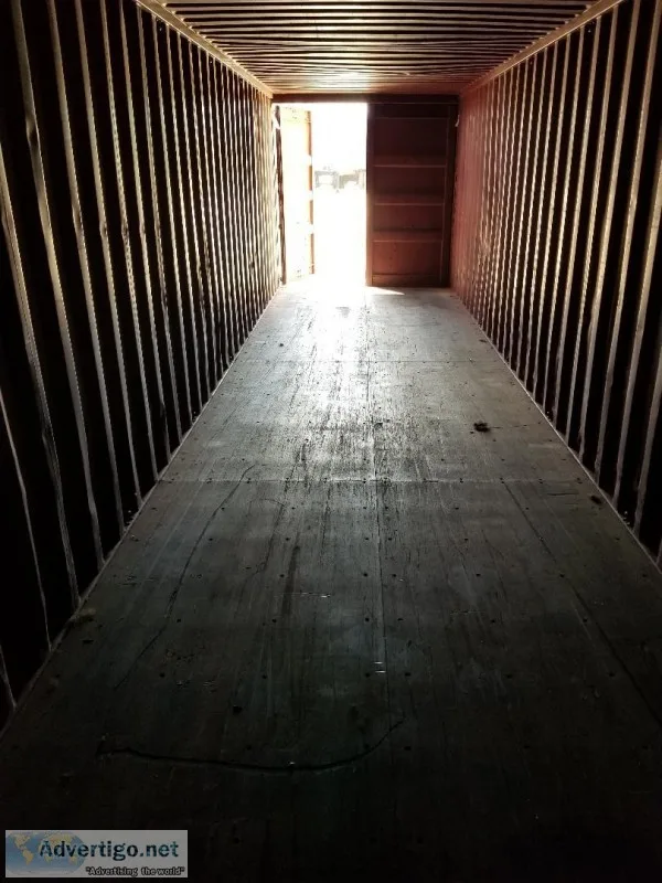 USED STORAGE CONTAINERS FOR SALE - ON SITE STORAGE 2040 FOOT CON