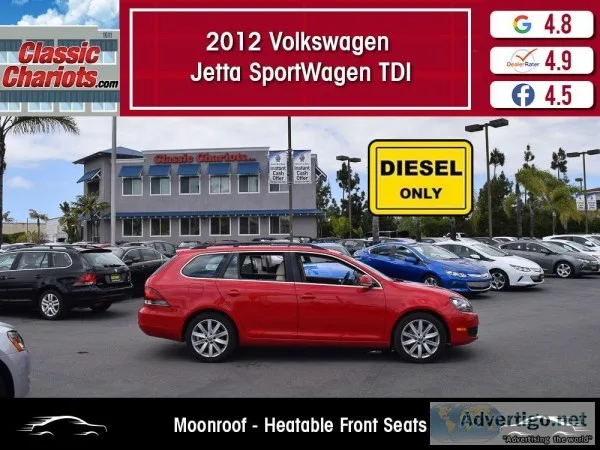 Used 2012 Volkswagen Jetta SportWagen TDI for Sale in San Diego 