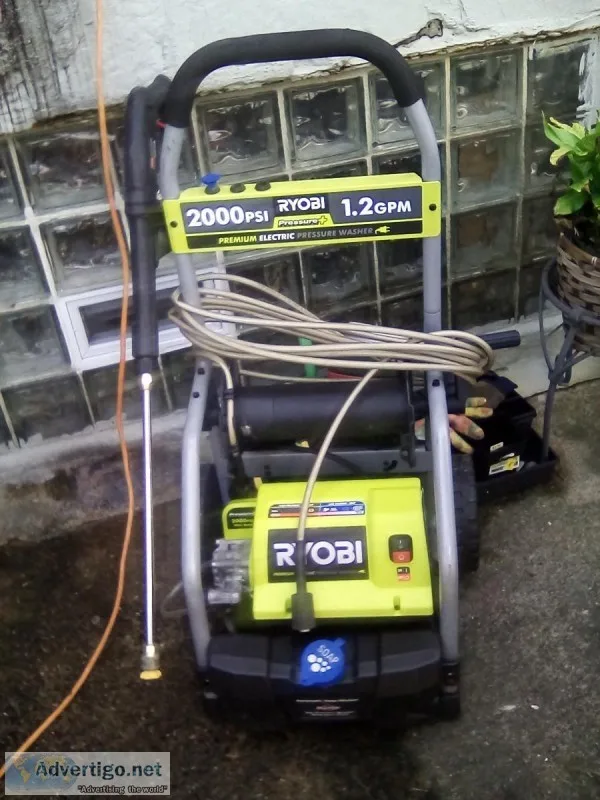 RYOBI POWER (PRESSURE) WASHER