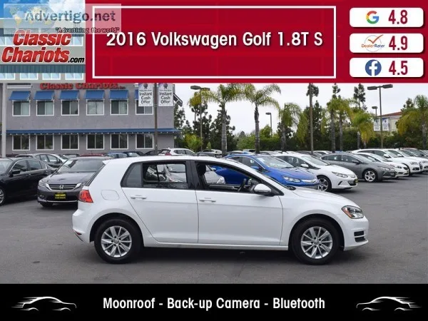 Used 2016 Volkswagen Golf 1.8T S for Sale in San Diego - 19684