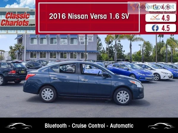 Used 2016 Nissan Versa 1.6 SV for Sale in San Diego - 19643