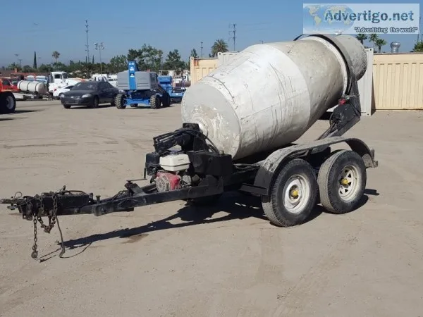 1999 DELCOR CONCRETE MIXING TRAILER 0711