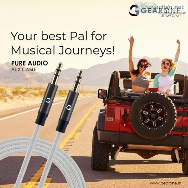 GearOne -The Best Aux Cable In Delhi
