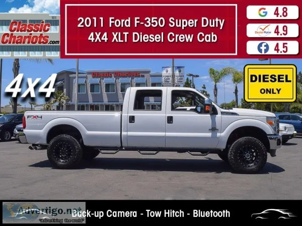 Used 2011 FORD SUPER DUTY F-350 4X4 DIESEL for Sale in San Diego