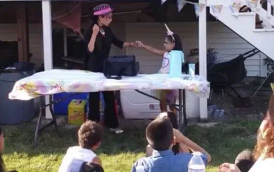 Birthday party entertainment