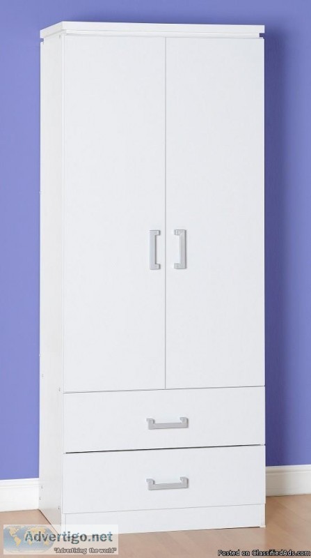 Customized Charles 2 Door 2 Drawer Wardrobe At Best Market Price