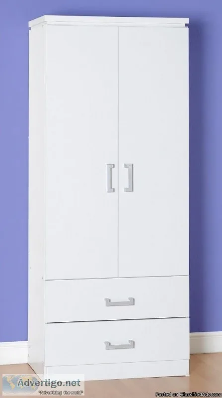 Customized Charles 2 Door 2 Drawer Wardrobe At Best Market Price
