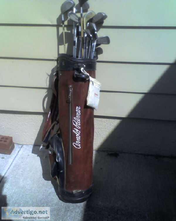 Golf Clubs and Arnold Palmer Golf Bag - 65 - Eatontownshore area
