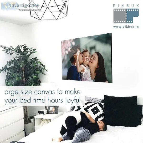 Canvas Printing Online in India Pikbuk