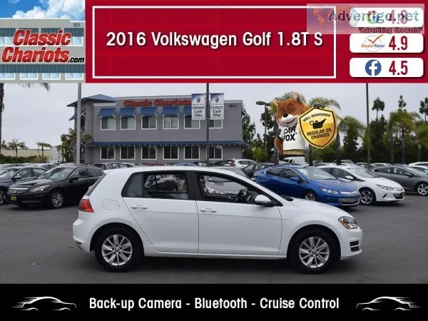 Used 2016 Volkswagen Golf 1.8T S for Sale in San Diego- 19685