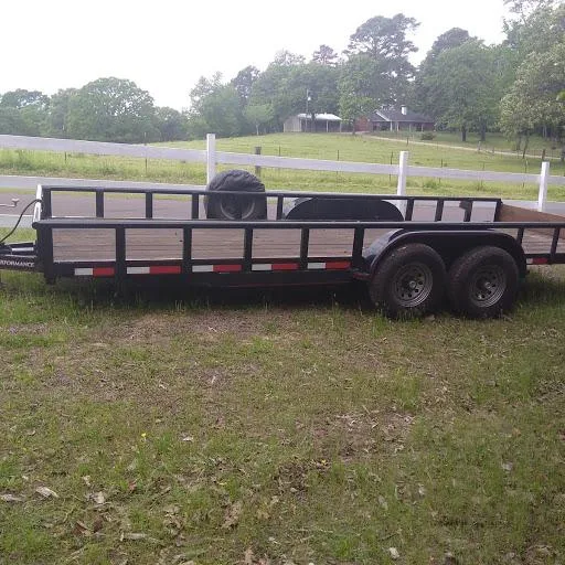 heavy duty flat bed trailer