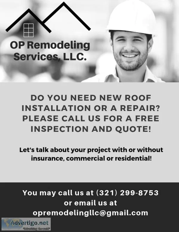 Roofing Repairs and Install
