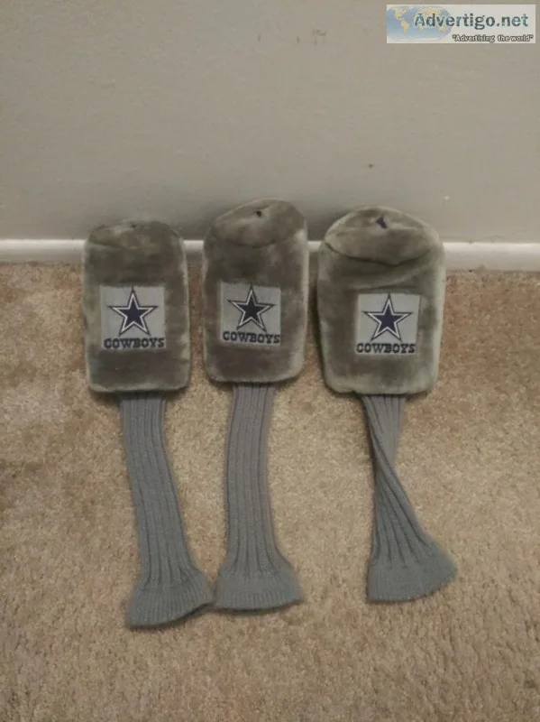DALLAS COWBOY GOLF HEAD COVERS