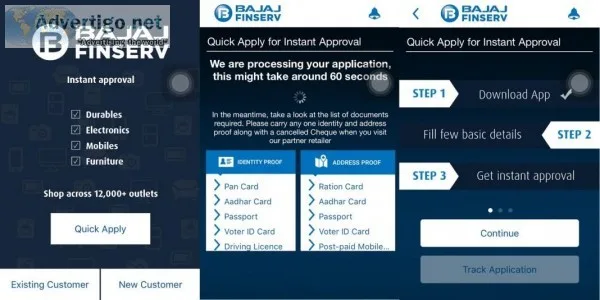 Apply for Loan with Bajaj Finserv Loan App