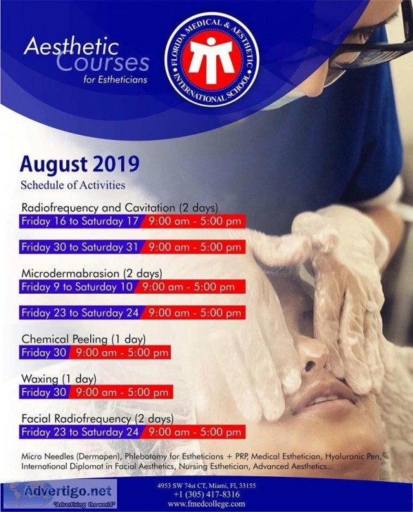 AESTHETIC COURSES