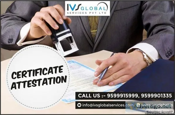MEA Attestation Services in Delhi