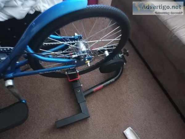 Street Strider 3i and indoor training stand