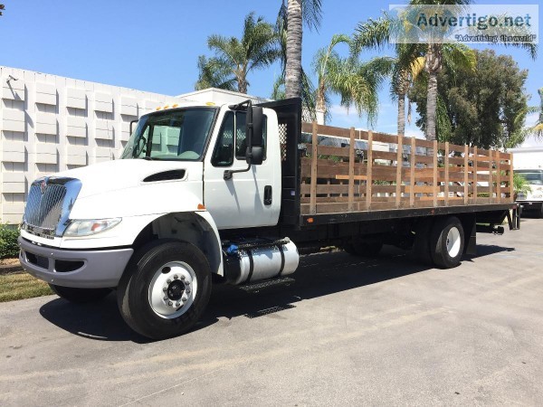 2015 International 4300 26  Stakebed Truck Cummins 240HP