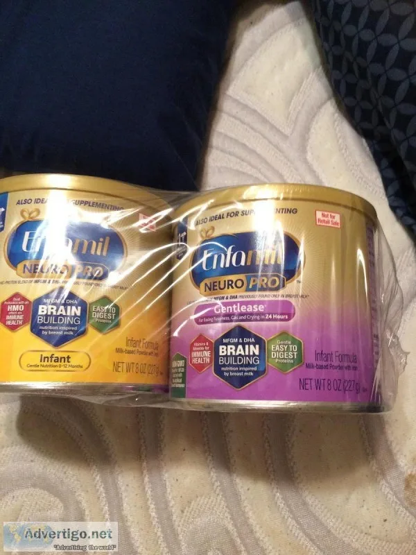 Free Enfamil NeuroPro and Enfamil NeuroPro Gentlease Infant Form