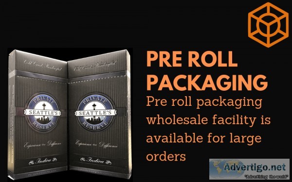 Get Your High-Quality Pre Roll Packaging From us