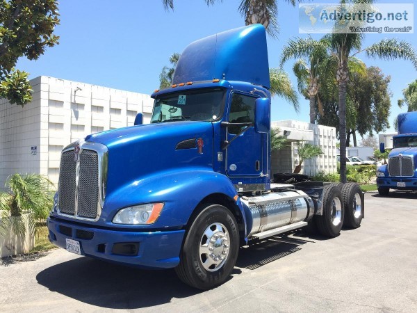 2014 Kenworth T660 3 Axle Day Cab Low Miles Super Clean Financin