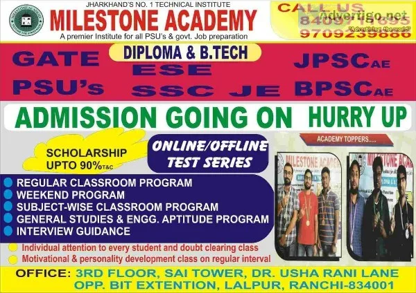 JHARKHAND&rsquoNO.1 TECHNICAL INSTITUTE                (A PREMIE