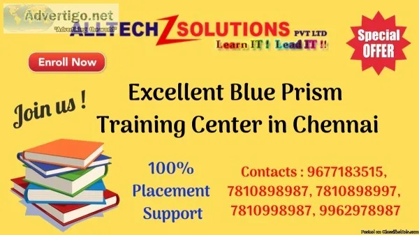 Best Blue Prism Training Center in Chennai