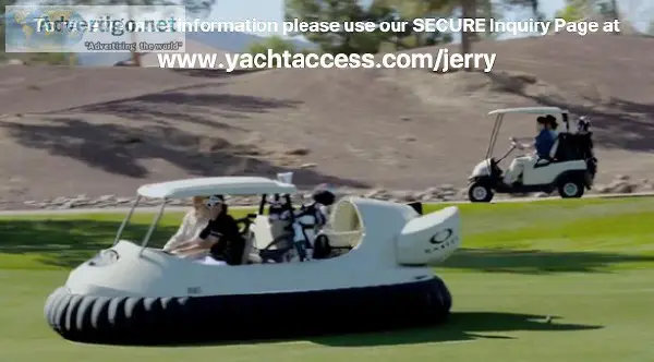 Bubba&rsquos Hovercraft Model 7600 The Ultimate Golf Cart