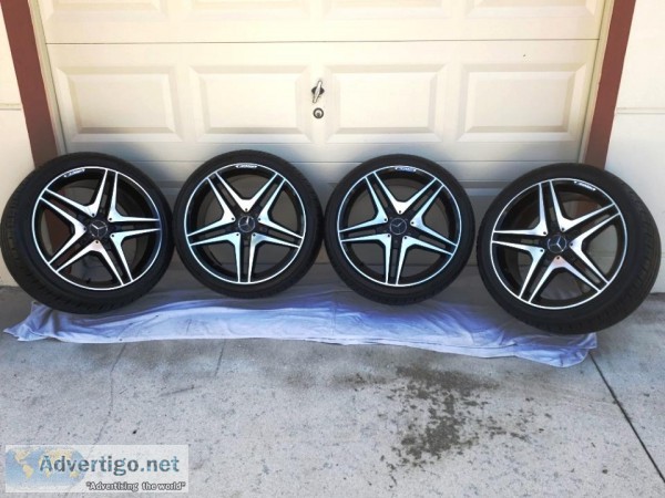 Mercedes AMG Style Wheels  Tires - Set of 4