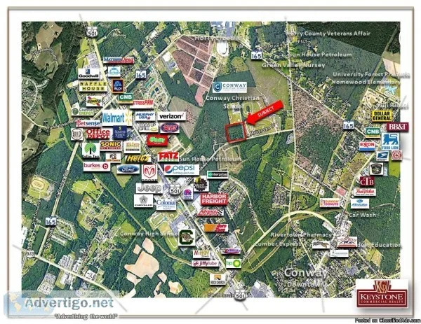 Chapman Tract of Conway-11.83 Acres for Sale