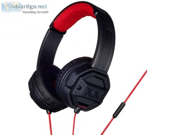 Buy JVC HASR50XB BLACK Xtreme Xplosives Over-Ear Headphones w Re