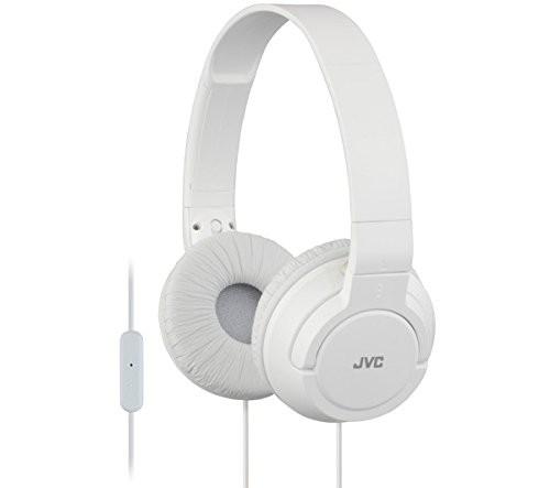 Buy JVC HASR185WE white - Foldable headphones with microphone  F