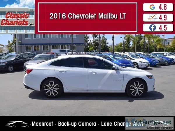 Used 2016 Chevrolet Malibu LT for Sale in San Diego - 19730