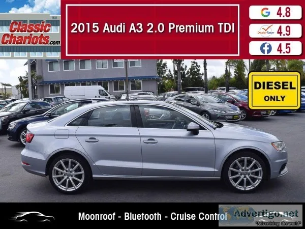 Used 2015 Audi A3 2.0 Premium TDI for Sale in San Diego - 19717