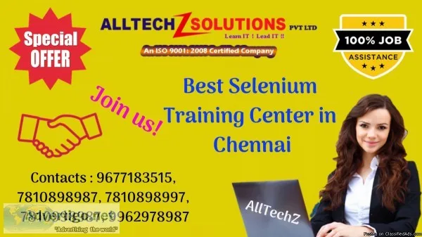 Best Selenium Training Center in Chennai