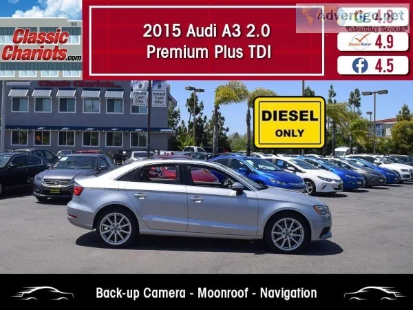 Used 2015 Audi A3 2.0 Premium Plus TDI for Sale in San Diego - 1
