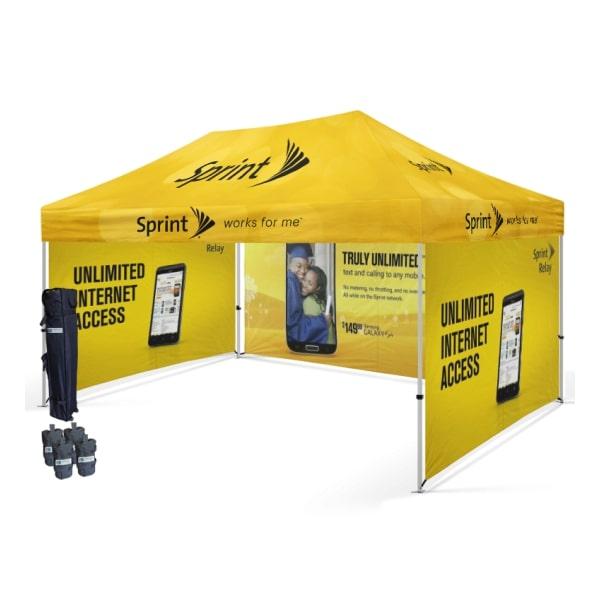 Pop up canopy tent offers low budget solution for events  tent d