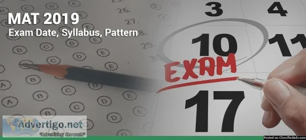 MAT 2019 Exam Date May