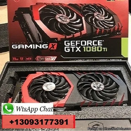 EVGA GeForce GTX 1080 Ti and Sapphire NITRO RX 580 Graphics Card
