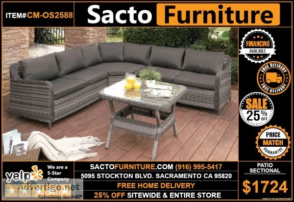 HUGE PATIO SALE SACTO FURNITURE