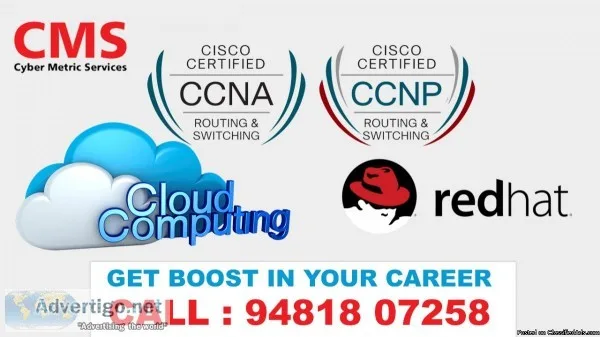 Best CCNA CCNP RHCE and Cloud Computing Training Institute in Be