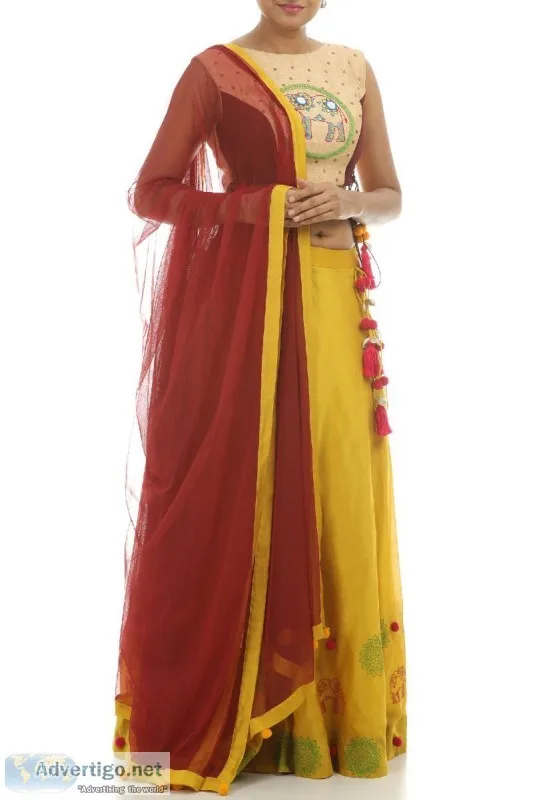 Buy Stylish Lehengas for Every Occasion Only TheHLabel